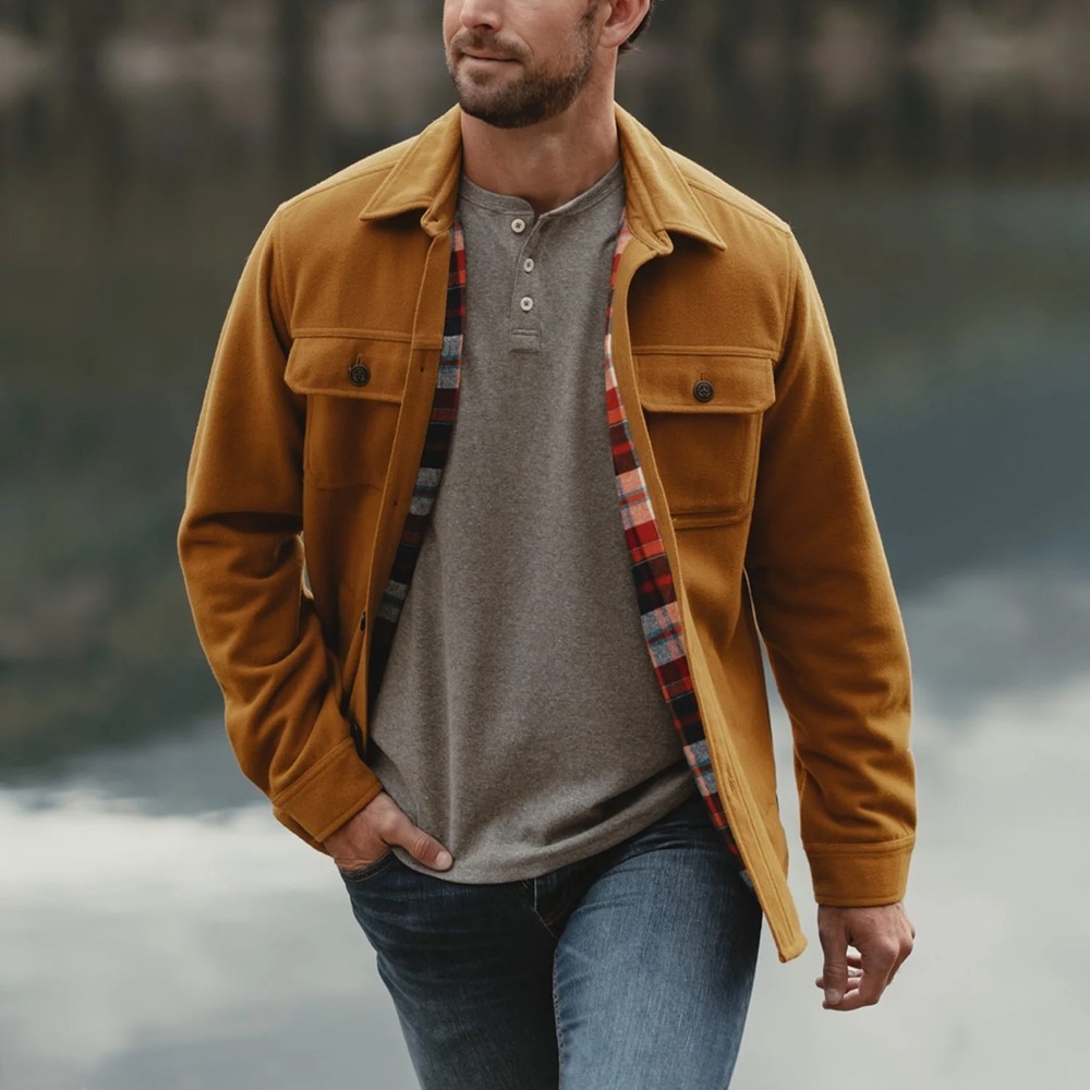 Normal Brand Brightside Flannel Lined Workwear Jacket